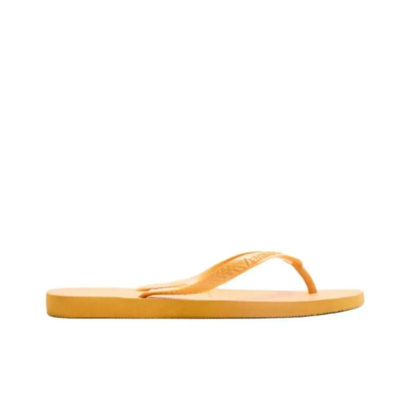 Havaianas x ZARA Rubber Sole Abrasion Resistant Flip Flops Men's Yellow-1