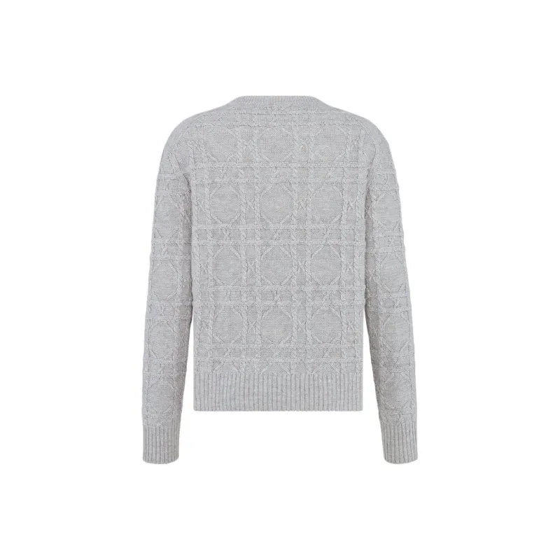 DIOR Cashmere Sweater Men's Gray-1