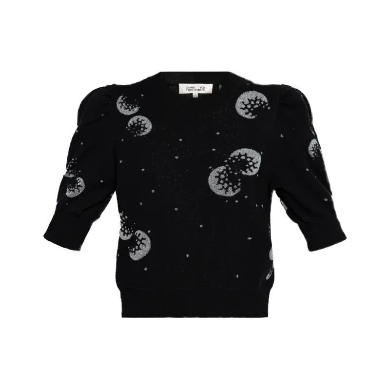 DVF Diane Von Furstenberg Puff Sleeved Jumper-0