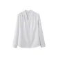 Long-Sleeved White Shirt for Women