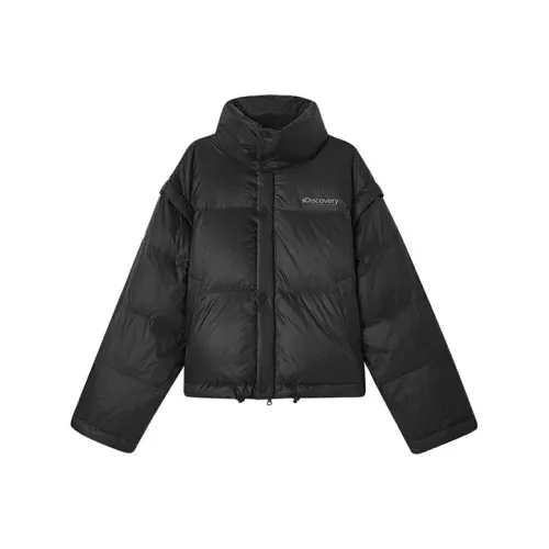 Discovery Expedition Solid Color Stand Collar Down Jacket Women's