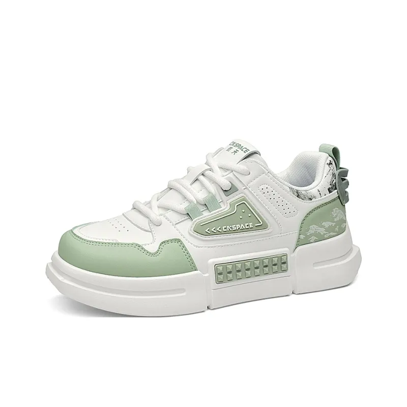China Aerospace Skateboard Shoes Men Low Top Burgundy/Apple Green-6