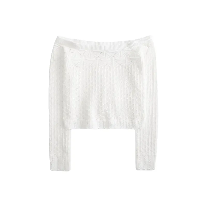 Hollister Sweater Women's White-0