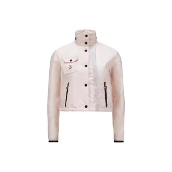 Moncler Lico Logo Patch Rain Jacket