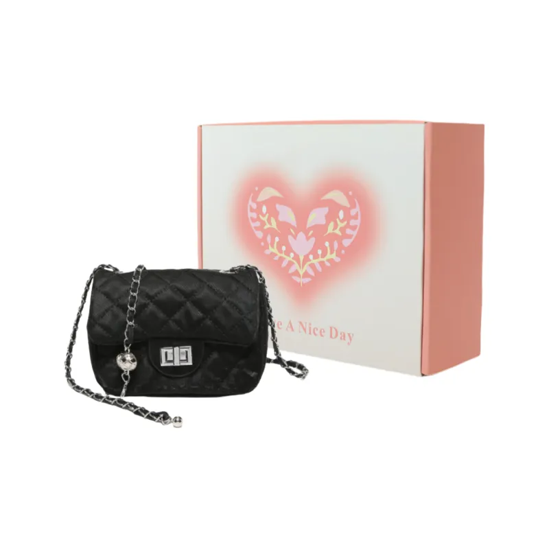 Yalu PVC Crossbody Bag Unisex White/Silver/Black/Pink-18