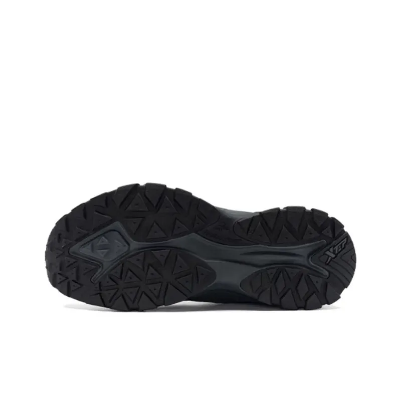 XTEP Cushioned Slip Resistant Low Top Casual Shoes Men's Black-4