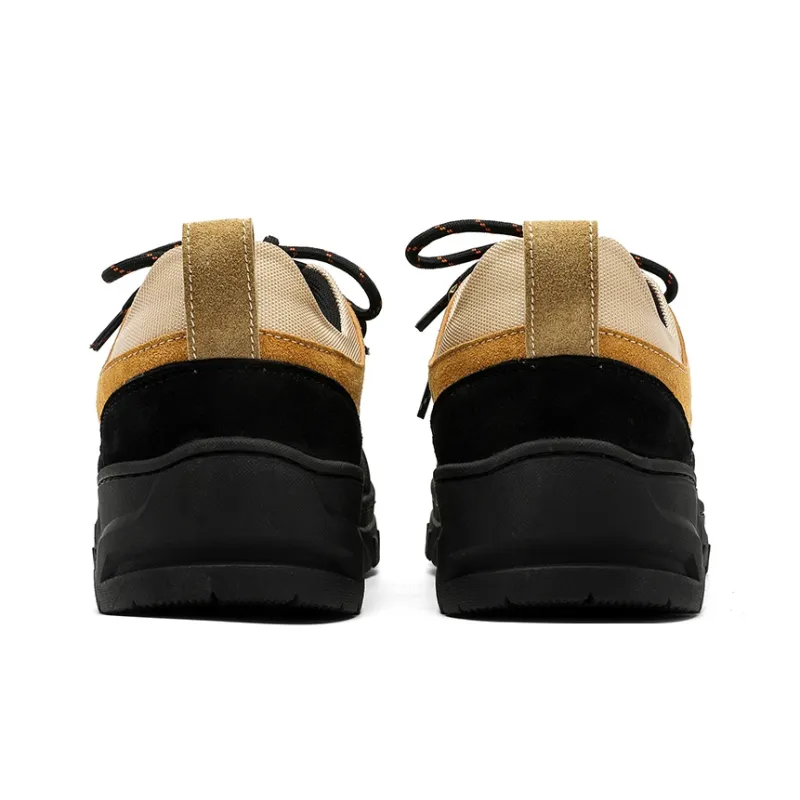 MOMGOG Anti Slip And Wear Resistant Height Increasing Low Top Casual Shoes Unisex-3