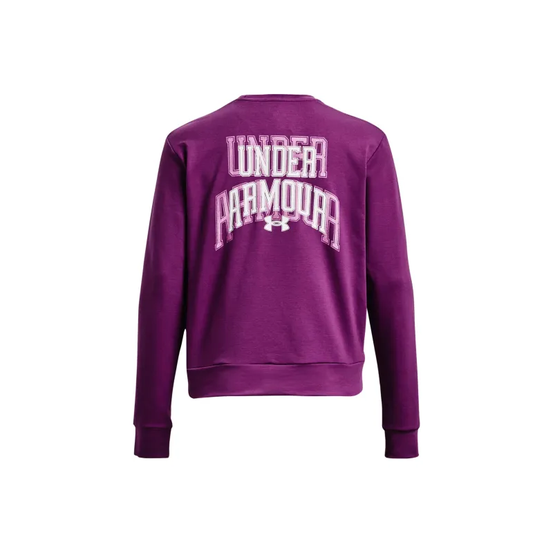 Under Armour Rival Terry Sweatshirt Women's Purple-0