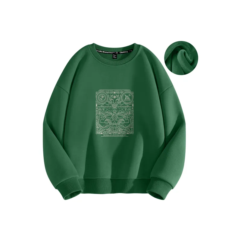 Cotton Sweatshirts Unisex-0