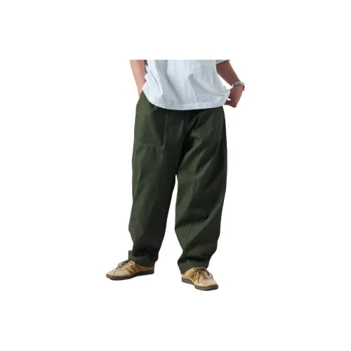FREAK'S STORE Casual Pants Men's Olive