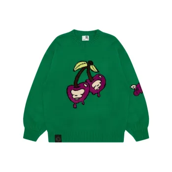 Aape Crew neck Intarsia knit Jumper