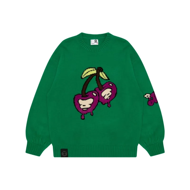 Aape Crew neck Intarsia knit Jumper-0