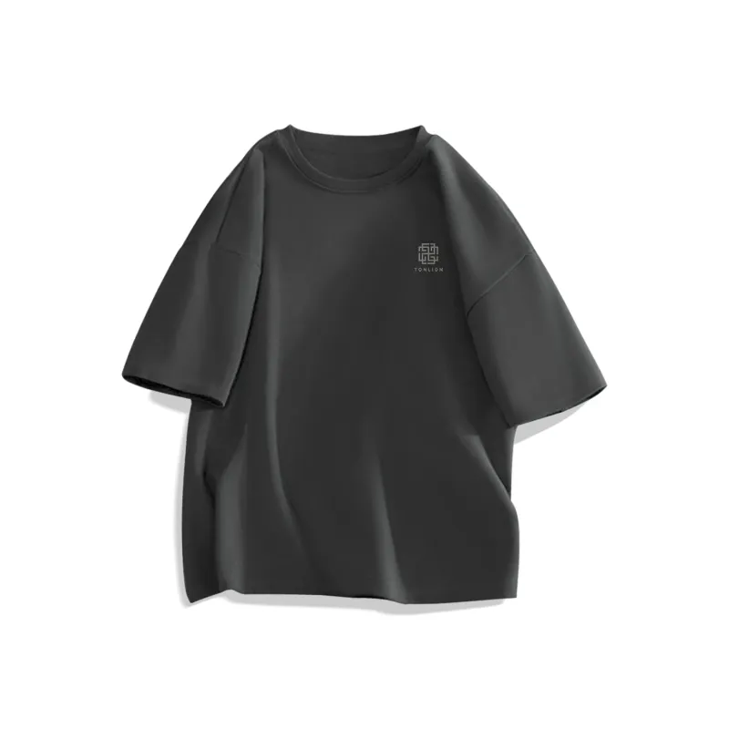 Tonlion Drop Shoulder Sleeve T Shirt Women's-2