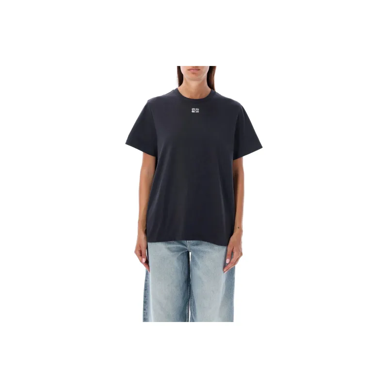 GANNI Relaxed Embellished T Shirt-0