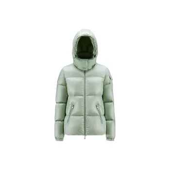 Moncler Women's Fourmine Short Down Jacket Mint Green