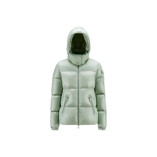 Moncler Women's Fourmine Short Down Jacket Mint Green