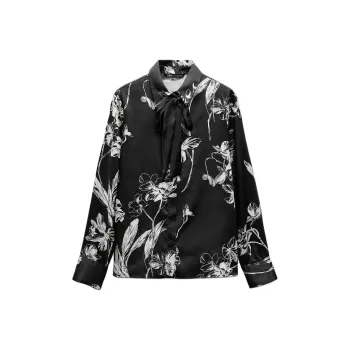 ZARA Shirts Women's Black/White
