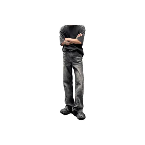 PANDA ADEVIL Jeans Unisex Black Gray