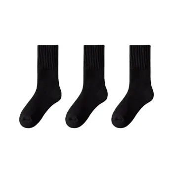 H YXIANG Mid Calf Socks Men's Combo Set
