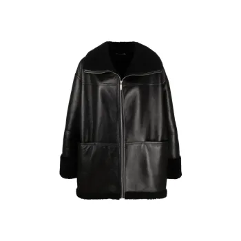 TOTEME Trim Detailed Zip Up Jacket