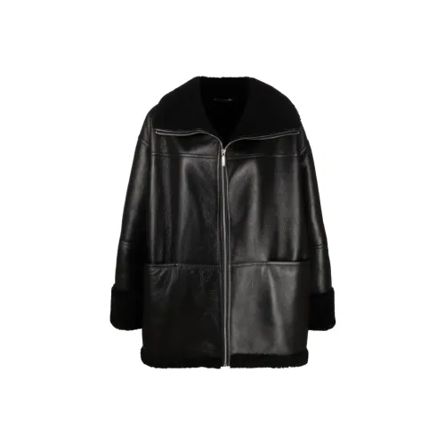 TOTEME Trim Detailed Zip Up Jacket