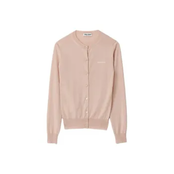 MIU MIU SS24 Cashmere Sweater Women's Snow White
