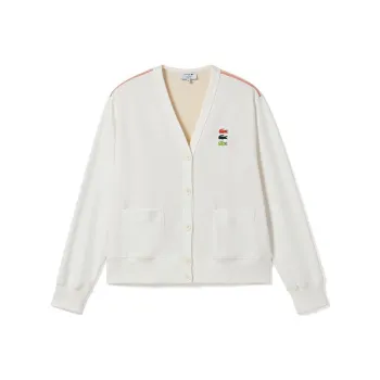 LACOSTE Sweatshirt Women's 70V/White