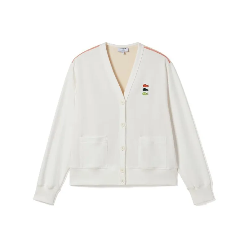 LACOSTE Sweatshirt Women's 70V/White-0
