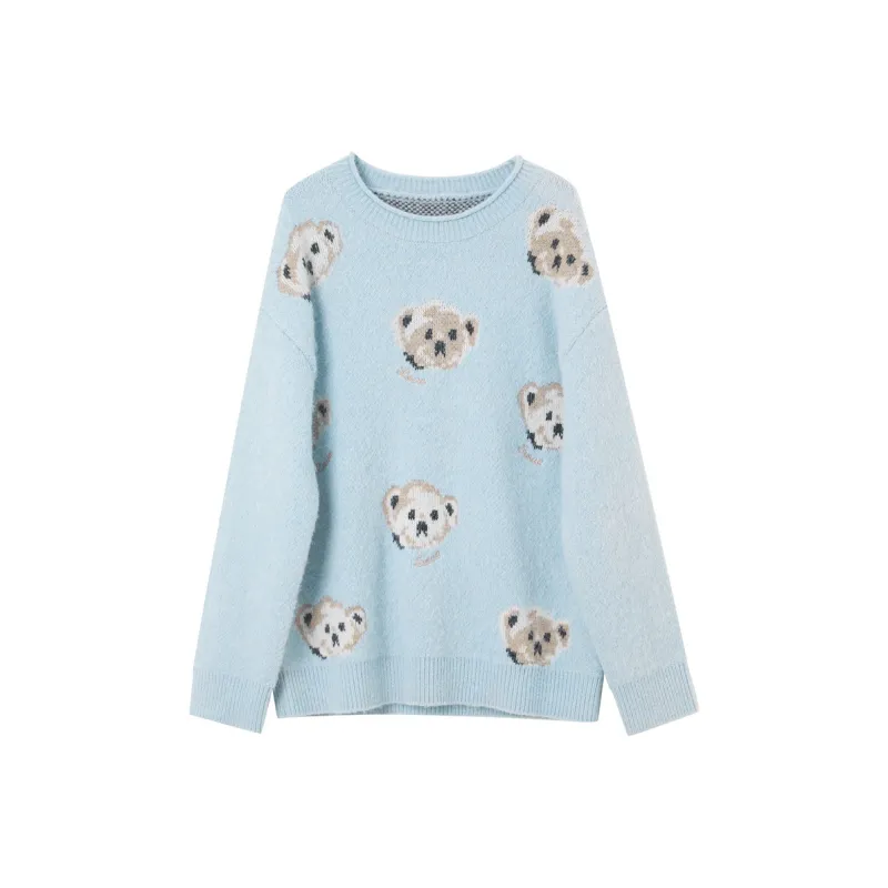 3COLOUR Knitwear Women's Sky Blue-0