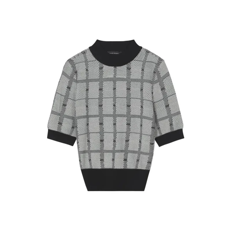 CLUB MONACO Knitwear Women's Black White-0