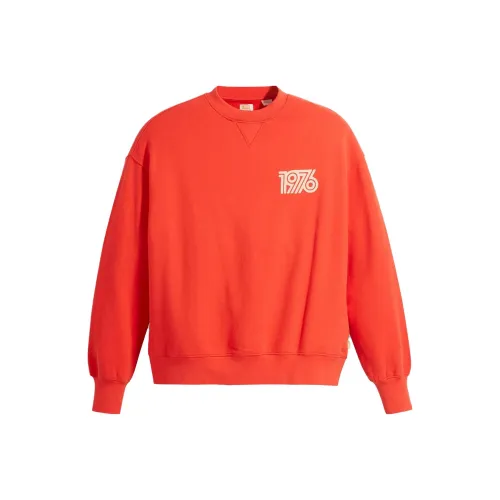 Levis Sweatshirts Women's Red