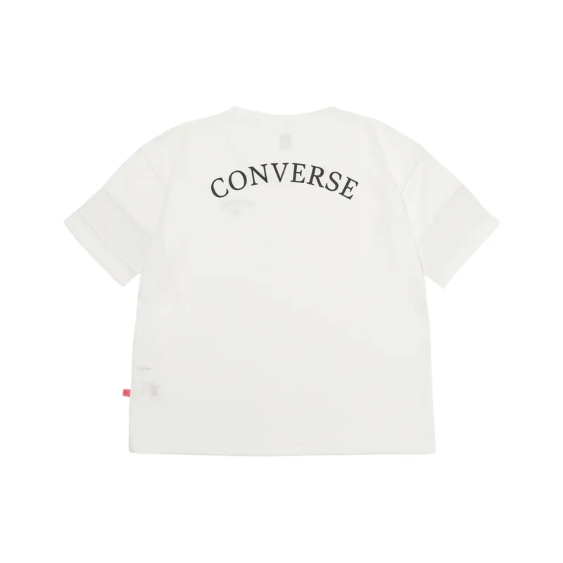 Converse SS25 Regular T Shirt Women's White-1