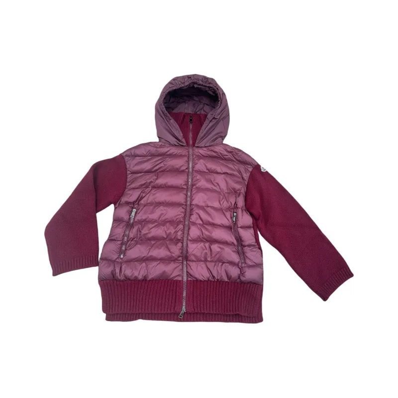 Moncler Down Jacket Women's Burgundy-0