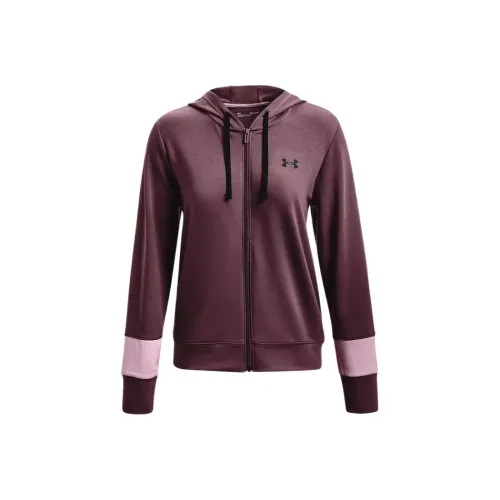 Under Armour Rival Terry Jackets Coats Women's Misty Purple