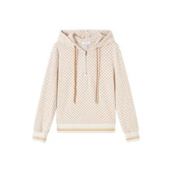FINITY Sweatshirts Women's Beige With Jacquard