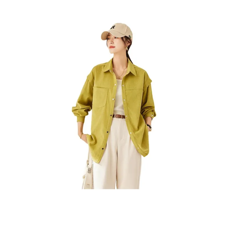 La Chapelle Shirt Women's Grass Yellow-0