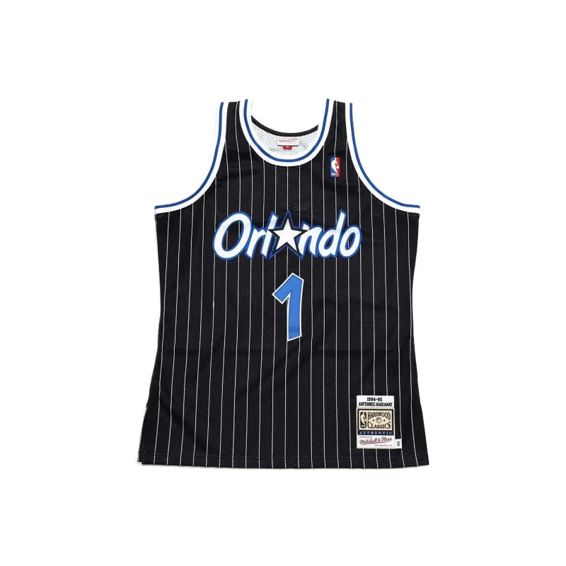 Mitchell & Ness x NBA Anfernee Hardaway Basketball Jersey Unisex Black-0