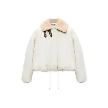LOEWE SS25 Jackets Coats Women's White