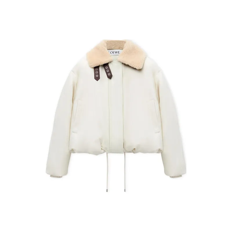 LOEWE SS25 Jackets Coats Women's White-0