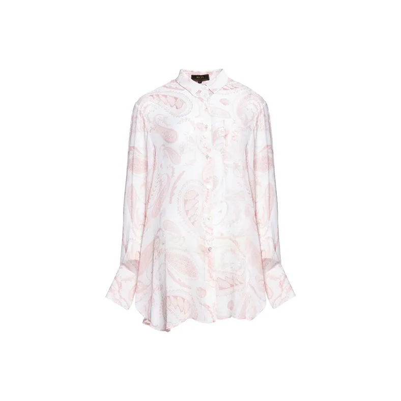BESIONIA SS23 Shirt Women's Pink Floral Pattern-0