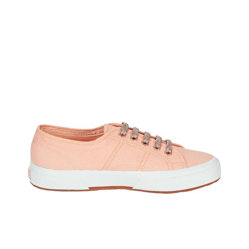 SUPERGA Abrasion Resistant Low Top Canvas Shoes Women's Peach-1