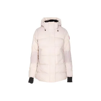Canada Goose Logo Patch Hooded Jacket