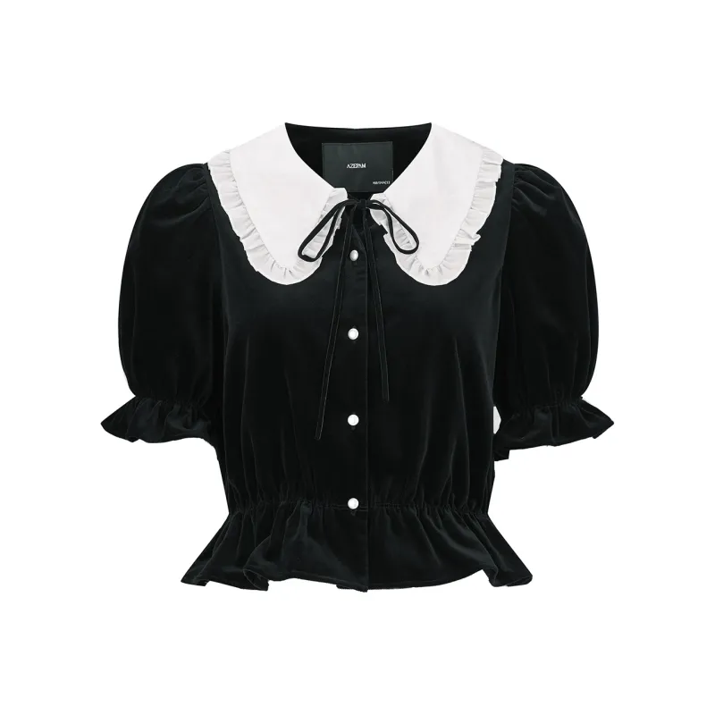 AZEPAM Shirts Women's Black-0