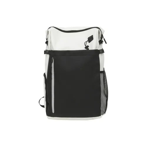 GOBLIN SHARKS 1759 Nylon Backpack Shoulder Bag Regular Unisex Charcoal Black/Blue/Yellow