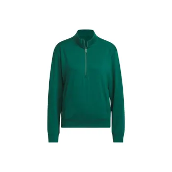 Adidas Free Shipping With AdiClub Ultimate365 Half Zip Layering Top