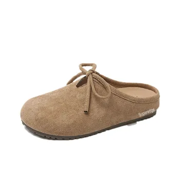 SUPEREDGE Quiet Abrasion Resistant Slip Resistant Closed Toe Slippers Women's