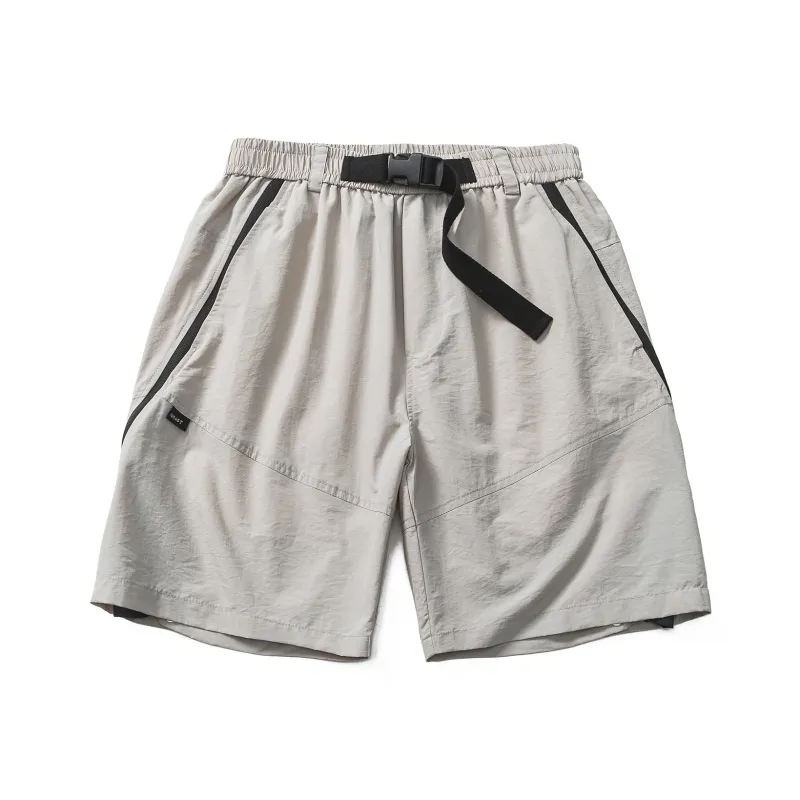 VERAF CA Casual Shorts Unisex Light Gray-0