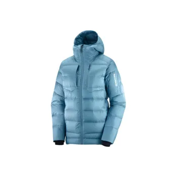 SALOMON Elixir Ultra Down Hooded Down Jacket Down Jacket Coat Women's Blue