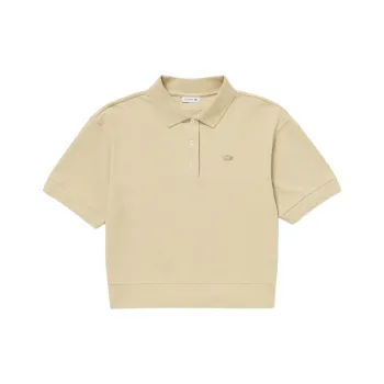 LACOSTE Polo Shirt Women's Beige