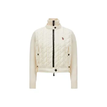 Moncler Padded Zip Up Cardigan